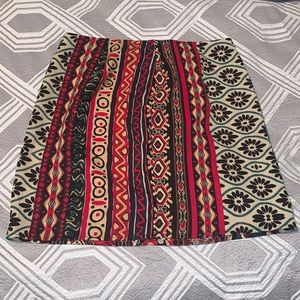 🌻 Boho Shein mini skirt!